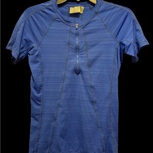 Women’s Royal Blue Athleta Athletic 1/4 Zip Shirt - Sz S